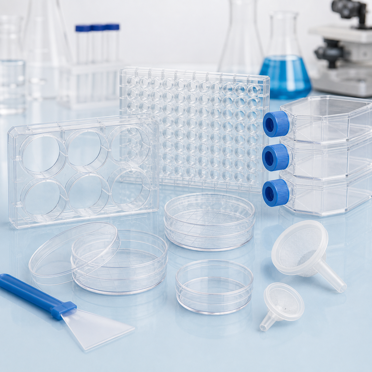 Cell culture plates and dishes category image